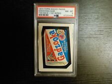 1973 Topps WACKY PACKAGES 1st Series Gadzooka Gum TAN Back PSA 8 (NM-MINT) 💎 picture