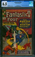 Fantastic Four #40 ⭐ CGC 6.5 ⭐ Daredevil & Doctor Doom App Marvel Comic 1965 picture