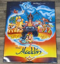 Vintage Aladdin Wood Print Film MoviePoster Print 20 x 16 Australian England picture