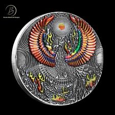 The Phoenix Color Plated Rebirth Coin picture