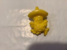 VINTAGE 1968 Yellow Frito Bandito Frito Lay Chip Pencil Topper bent holster picture