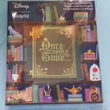 Loungefly Disney Once Upon A Time Hinged Pin Princess Book Enamel Pin LE 1000 picture