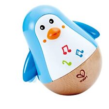 Hape Penguin Musical Wobbler | Colorful Wobbling Melody Penguin, Roly Poly To... picture