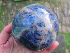 Sodalite Crystal Natural Healing Sphere Ball Deep Blue Large endurance 75 mms picture