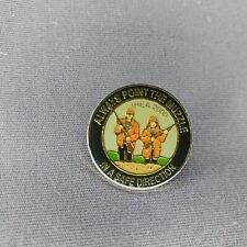 Always Point The Muzzle In A Safe Direction IHEA 2000 Lapel Hat Jacket Pin picture