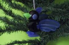 BIRD ROBOT toy custom christmas ornament vtg backpack charm SEGA black purple picture