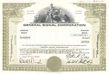 General Signal Corp. - 1904 dated Specimen Stock Certificate - Specimen Stocks & picture