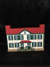 The Cat's Meow Wooden Village Building Becky Thatcher House picture
