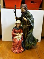 Vintage 2003 “The Holy Birth” Home Interiors Large Resin Statue picture
