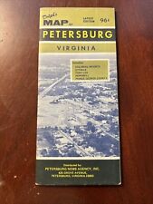 Vintage Dolph’s Map Of Petersburg, Virginia Petersburg News Agency  picture