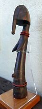 Women Senufo Statue African  Carved wood Senufo Maternity Tribal antique fetish picture