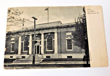 Washington Pennsylvania PA POST OFFICE VTg Postcard Posted 1907 picture