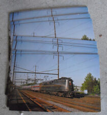 Lot of 12 Railroad Postcards Pennsylvania 4935 Amtrak GG1 Locomotive picture