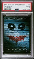 2008 PGM The Dark Knight JOKER #117 PSA 9 Mint Pop 1 Movie Poster Card Tough picture