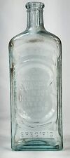 DR. KILMER'S SWAMP ROOT REMEDY medicine bottle Hand Blown BUBBLES Binghamton NY picture