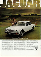 1979 Jaguar XJ6 Sedan Car woman golf course golfers retro photo print ad S28 picture