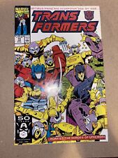 Transformers #74 Comic (Marvel 1991) RARE Hard To Find. VF/8.0 picture