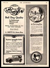 1916 Bull Dog Quality L. J. Mutty Company Boston Massachusetts Vintage Print Ad picture