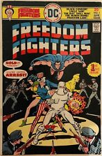 Freedom Fighters #1 (DC,1976) Origin Of Uncle Sam Phantom Lady ~1st Silver Ghost picture