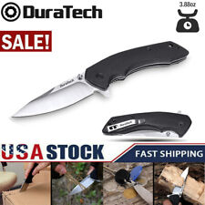 DuraTech Folding Knife 3-1/4 inch Stainless Steel Blade For EDC Outdoor Camping picture