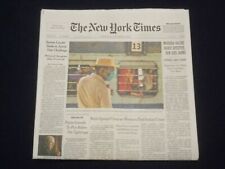 2020 DECEMBER 16 NEW YORK TIMES - MODERNA VACCINE HIGHLY EFFECTIVE, DATA SHOWS picture