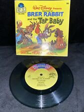The Story of Brer Rabbit/ The Tar Baby Book-Record 1971 Walt Disney VG+ EX picture