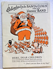 Original Vintage 1927 Columbia Cycle Santa Claus And His Gnomie Band Booklet picture