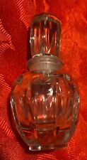 Beautiful Vintage French Crystal Cut Glass Perfume Bottle 3 1/4” With Stopper picture