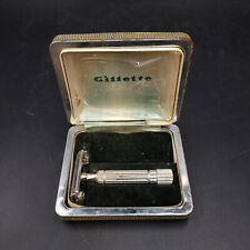 Vintage 1953 Gillette President TTO DE Safety Razor Date Code Y3 & Case picture