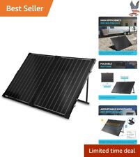 Portable 100W Solar Panel Suitcase - Efficiency - Reliable Quality - Guarantee picture