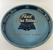 Pabst Blue Ribbon Beer Tray Vintage Advertising Bar Decor picture
