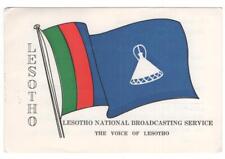 QSL, Lesotho National Broadcasting Service, 1982 picture