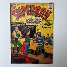 SUPERBOY 61 Superman Silver Age 1957 DC COMIC The School for Superboys picture