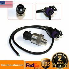 Vacuum Pressure Transducer Sender Sensor Stainless Steel for Oil Fuel Water USA picture