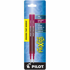 PILOT FriXion Gel Ink Refills for Erasable Pens, Fine Point, Burgundy Ink, 2-Pac picture