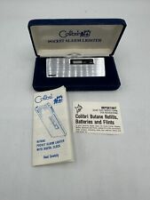 Vintage Colibri Pocket Alarm Lighter Made In Japan With Box Papers NEEDS BATTERY picture