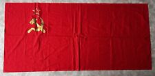 Original Vintage Rare USSR Flag With Hammer And Sickle, Komunist Party Flag ￼ picture