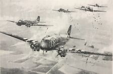 Road to the Rhine Pencil Print by Robert Taylor signed by Easy Company Veterans picture