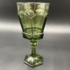 Vintage Fostoria Green Virginia Pattern Tea/Wine/Juice Glass 7