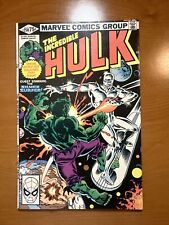 Incredible Hulk #250 Silver Surfer Direct Ed. 1980 picture