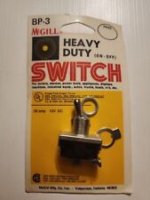 NEW NOS Vintage VTG SWITCH Toggle On/Off 2-Screw  20amp Heavy Duty McGill BP-3 picture