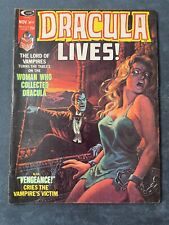Dracula Lives #9 1974 Marvel Comics Horror Magazine Paul Gulacy GGA Cover VG picture