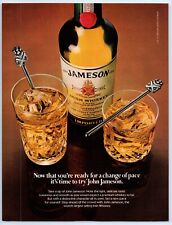 Jameson Irish Whiskey TRY JOHN JAMESON 1984 Print Ad 8