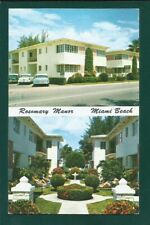 ROSEMARY MANOR APARTMENTS HARDING AVE MIAMI BEACH FLORIDA picture
