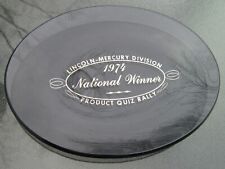 1974 Lincoln-Mercury Division Product Quiz Rally National Winner Candy Dish rare picture