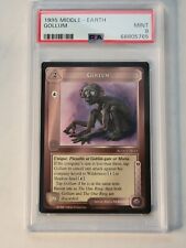 1995 Middle Earth Wizards Limited 1st edition LOTR TCG CCG  Gollum PSA 9 picture