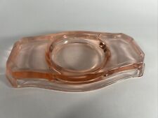 Pink depression glass vanity tray  picture