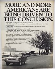 1971 Volvo More Americans Are Being Driven To This Conclusion Vintage Print Ad picture