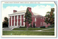 c1930's Richard Knight Auditorium Babson Institute Babson Park MA Postcard picture
