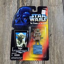 Star Wars Action Figure Yoda Power of the Force Red Carded Kenner 3.75 Inch Jedi picture